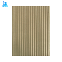 GO-D089 3D Wave Wall Panels MDF Textured Decorative Board Home Decoration Wall Panels wall decoration